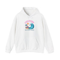 Load image into Gallery viewer, Beach Life Hoodie — &quot;Thank Your Lucky Stars&quot; Coastal Gratitude Sweatshirt
