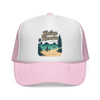 Load image into Gallery viewer, Kailua Kanaka Vintage Beach Trucker Cap
