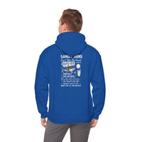 Load image into Gallery viewer, Shark Lover Hoodie – &#39;Protect the Sharks&#39; Beach Conservation Graphic Hoodie
