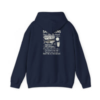 Load image into Gallery viewer, Shark Lover Hoodie – &#39;Protect the Sharks&#39; Beach Conservation Graphic Hoodie
