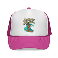 Load image into Gallery viewer, Surfing Safari Trucker Caps for Soul Sister Tribe - Matching Hats for Sun Protection and Sisterhood Statement
