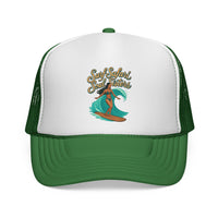 Load image into Gallery viewer, Surfing Safari Trucker Caps for Soul Sister Tribe - Matching Hats for Sun Protection and Sisterhood Statement
