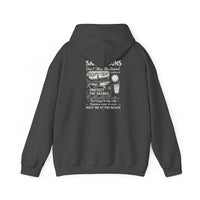 Load image into Gallery viewer, Shark Lover Hoodie – &#39;Protect the Sharks&#39; Beach Conservation Graphic Hoodie

