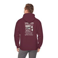 Load image into Gallery viewer, Shark Lover Hoodie – &#39;Protect the Sharks&#39; Beach Conservation Graphic Hoodie
