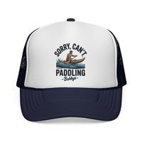 Load image into Gallery viewer, Trucker Cap for Outrigger Paddlers - Winning Comes with a Price
