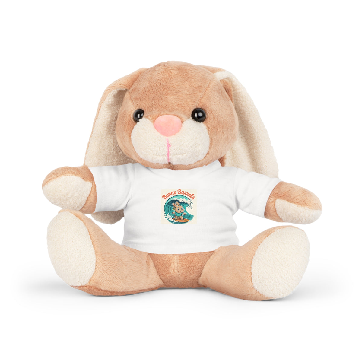 Plush Toy with T-Shirt - Barrel Bunny Beau Bedtime Companion for Little Rippers