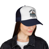 Load image into Gallery viewer, Trucker Cap for Outrigger Paddlers - Winning Comes with a Price
