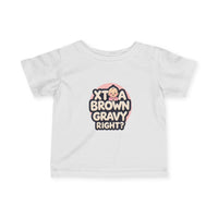 Load image into Gallery viewer, Toddler Tee - 808 State Xtra Brown Gravy Hawaii Parent Humor
