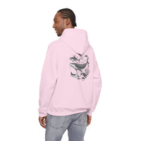 Load image into Gallery viewer, My Favorite Sea Creatures Hoodie — Ocean Aquarium Back Graphic
