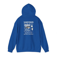 Load image into Gallery viewer, Shark Lover Hoodie – &#39;Protect the Sharks&#39; Beach Conservation Graphic Hoodie
