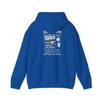 Load image into Gallery viewer, Shark Lover Hoodie – &#39;Protect the Sharks&#39; Beach Conservation Graphic Hoodie
