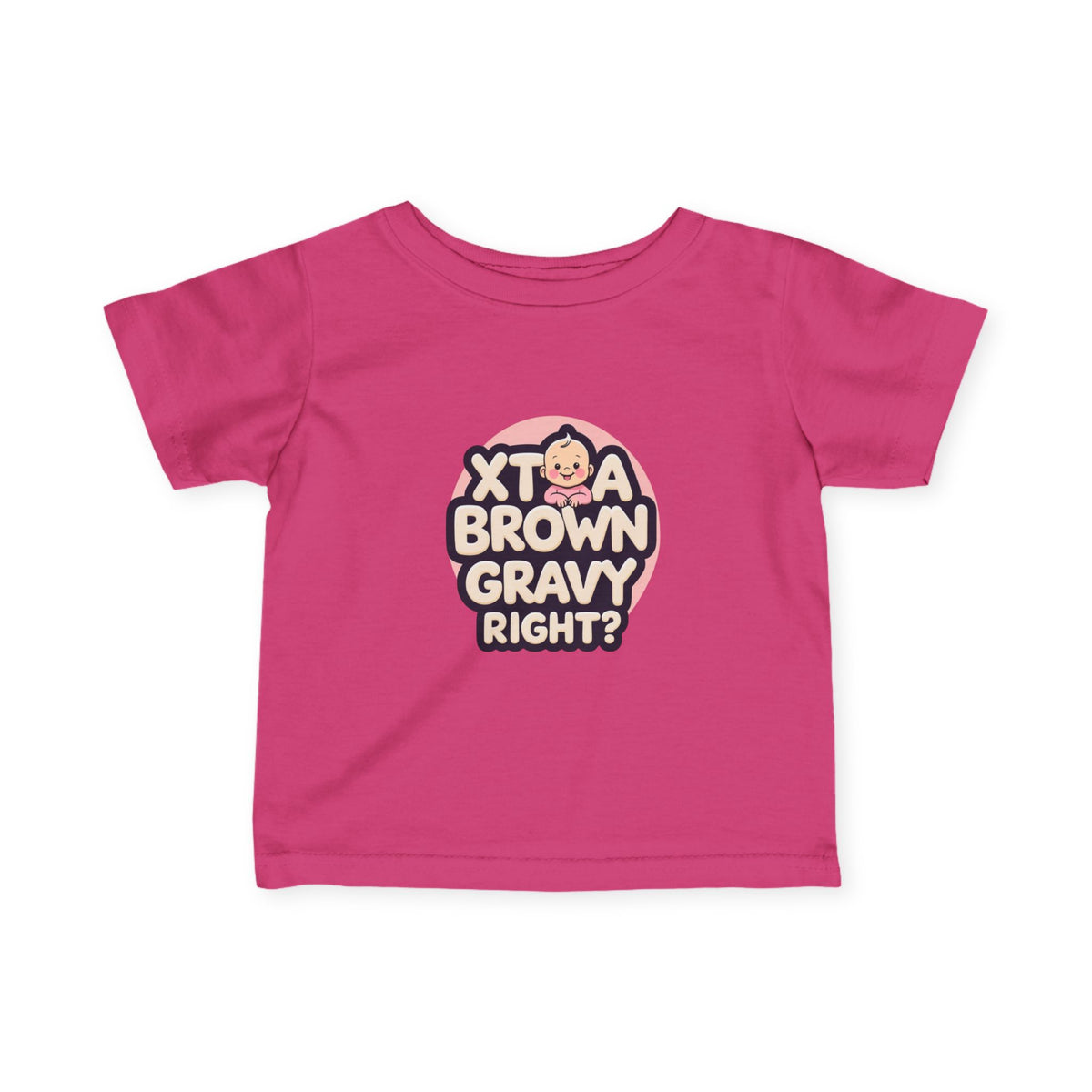 Toddler Tee - 808 State Xtra Brown Gravy Hawaii Parent Humor