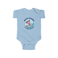 Load image into Gallery viewer, Infant Bodysuit — &quot;Wave Chaser &amp; A Heart Breaker&quot; Surf Baby Romper
