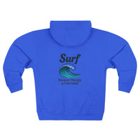 Load image into Gallery viewer, Salt Water Heals Zip Hoodie — &quot;I&#39;m No Shrink&quot; Surf Therapy Hoodie
