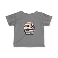 Load image into Gallery viewer, Toddler Tee - 808 State Xtra Brown Gravy Hawaii Parent Humor

