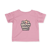 Load image into Gallery viewer, Toddler Tee - 808 State Xtra Brown Gravy Hawaii Parent Humor
