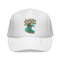 Load image into Gallery viewer, Surfing Safari Trucker Caps for Soul Sister Tribe - Matching Hats for Sun Protection and Sisterhood Statement
