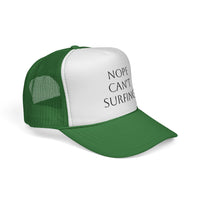 Load image into Gallery viewer, Surfer Trucker Caps - &quot;Nope Can&#39;t Surfing&quot; Design
