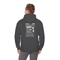Load image into Gallery viewer, Shark Lover Hoodie – &#39;Protect the Sharks&#39; Beach Conservation Graphic Hoodie
