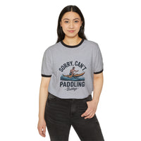 Load image into Gallery viewer, Paddling Priorities Ringer T-Shirt
