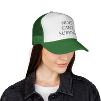 Load image into Gallery viewer, Surfer Trucker Caps - &quot;Nope Can&#39;t Surfing&quot; Design
