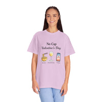 Load image into Gallery viewer, Valentines Day Funny Tee — "There's No Lying Here" Wine &amp; Single Humor T-Shirt