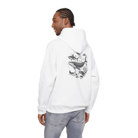 Load image into Gallery viewer, My Favorite Sea Creatures Hoodie — Ocean Aquarium Back Graphic

