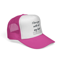 Load image into Gallery viewer, Trucker Caps - Lover of the Buns - Heart and Derriere Design
