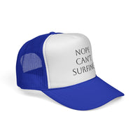 Load image into Gallery viewer, Surfer Trucker Caps - &quot;Nope Can&#39;t Surfing&quot; Design
