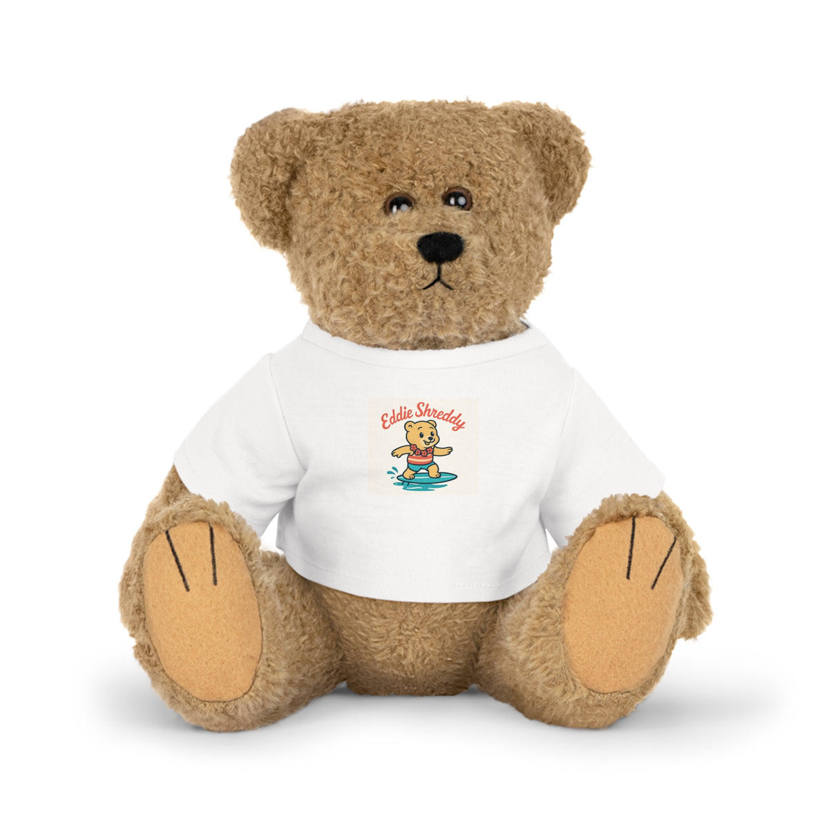 Plush Toy with T-Shirt - Eddie Shreddy the Surfing Bear