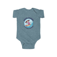 Load image into Gallery viewer, Infant Bodysuit — &quot;Wave Chaser &amp; A Heart Breaker&quot; Surf Baby Romper
